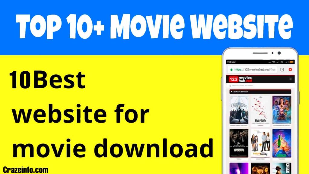 Top 10 Movie Download Website